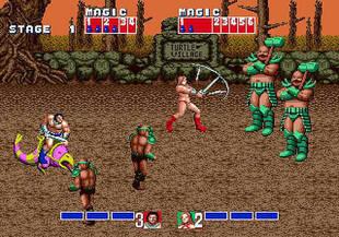 Golden Axe (1989) de Sega AM7.