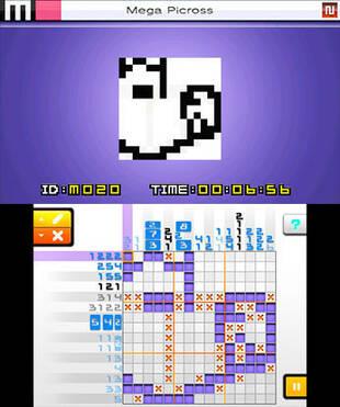 El modo Mega Picross nos parece el m�s exigente; recomendado para los conocedores de la saga.