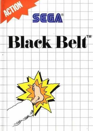 Portada occidental de Black Belt (1986).