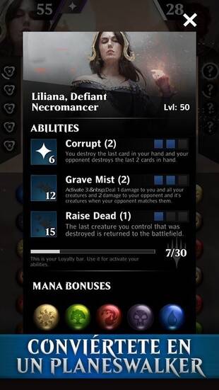 Conseguir un Planeswalker equilibrado que nos ayude en nuestras partidas es cuesti�n de paciencia, tes�n� Y tiempo.