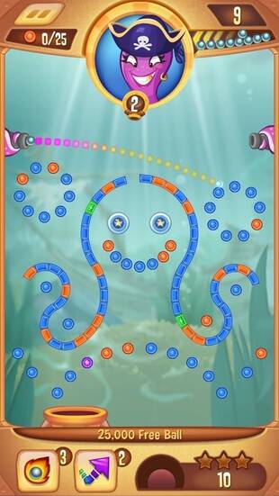 Es una l�stima que �Peggle Blast�, siendo tan divertido, haya optado por ser un juego free-to-play tan descarado.