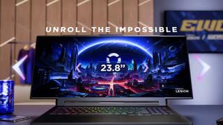 Lenovo presenta un port�til gaming con pantalla OLED enrollable que puede crecer hasta 24 pulgadas