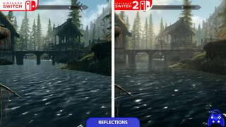 Así ha mejorado gráficamente Skyrim en Switch 2: Lo comparan con la primera Switch, PS4 Pro y PS5