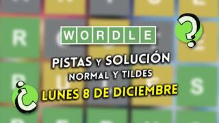 Pistas y soluciones para el Wordle del lunes 8 de diciembre de 2025