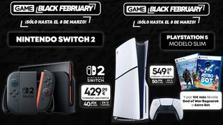 GAME celebra su Black February con consolas rebajadas, grandes lanzamientos y doble de puntos