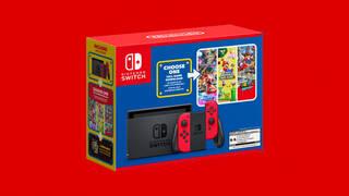 El pack de Nintendo Switch con temática de Super Mario ya es una realidad