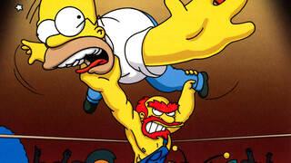 The Simpsons Wrestling