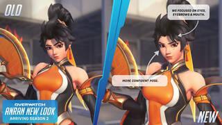 Overwatch retoca el aspecto de Anran tras las críticas y Blizzard dice adiós a su 'cara aniñada'
