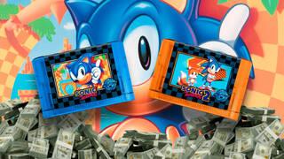 Cartuchos de Sonic 1 y Sonic 2 a 100 d�lares