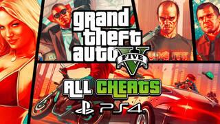 GTA 5 Cheats (PS4 & PS5)