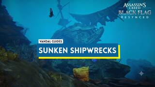 Assassin's Creed Black Flag Resynced: All Underwater Shipwrecks