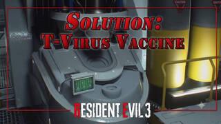 Resident Evil 3 Remake: T-Virus Vaccine Puzzle Solution