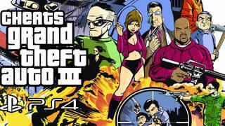 Grand Theft Auto 3 PS4 Cheats