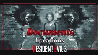 ALL Documents in Resident Evil 3 Remake Locations