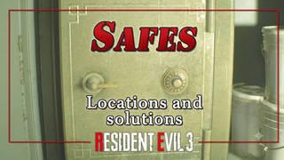 Safes in Resident Evil 3 Remake: ALL Codes and Contents