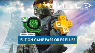 Is Halo: Campaign Evolved on Game Pass or PS Plus?