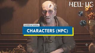 All Characters (NPCs) in Hell is Us and Their Locations