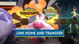 Connect to Pok�mon HOME and Transfer Pok�mon