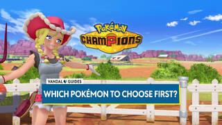 Pok�mon Champions: Best First Recruit