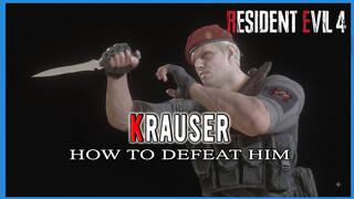 Resident Evil 4 Remake: How to Defeat Krauser