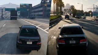 Comparativa GTA 6 con GTA 5 en gráficos, animaciones y más.