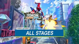 Marvel Tōkon: Fighting Souls: All Available Stages (Maps)