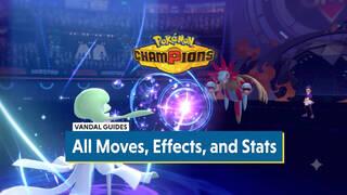 Pok�mon Champions: All Moves, Effects, and Stats