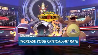 Pok�mon Champions: How to Increase Your Critical-Hit Rate
