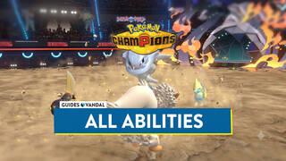 Pok�mon Champions: All Abilities and Their Effects