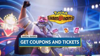 Pok�mon Champions: How to Get Coupons and Tickets Easily
