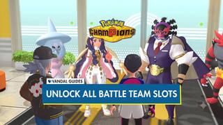 Pok�mon Champions: How to Unlock All Battle Team Slots