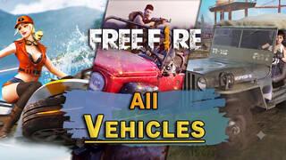 Free Fire Vehicles: How to Get Them, Pros and Cons