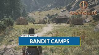 Bandit Camp Locations in The Blood of Dawnwalker