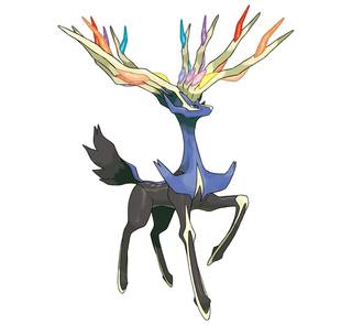 Xerneas Pokémon Ultrasol y Ultraluna