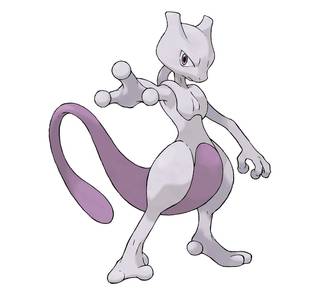 Mewtwo Pokémon Ultrasol y Ultraluna
