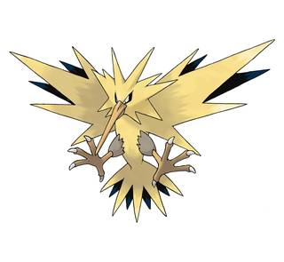 Zapdos Pokémon Ultrasol y Ultraluna