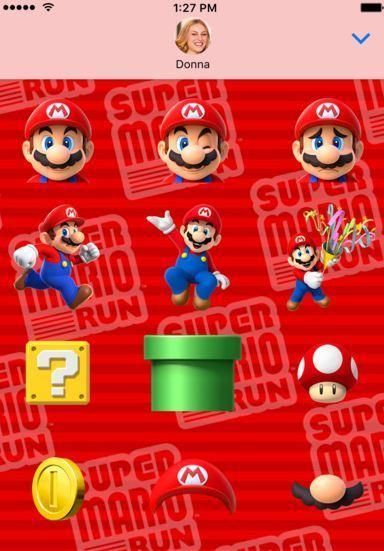Llegan los stickers de Super Mario Run a iOS Imagen 2