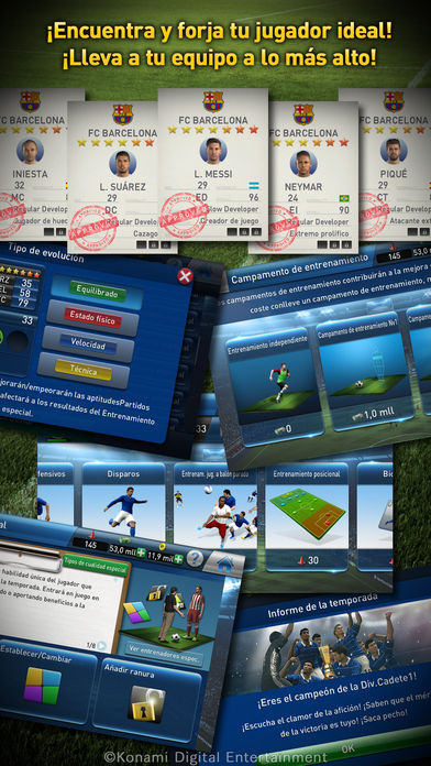Konami actualiza PES Club Manager con nuevos contenidos Imagen 3