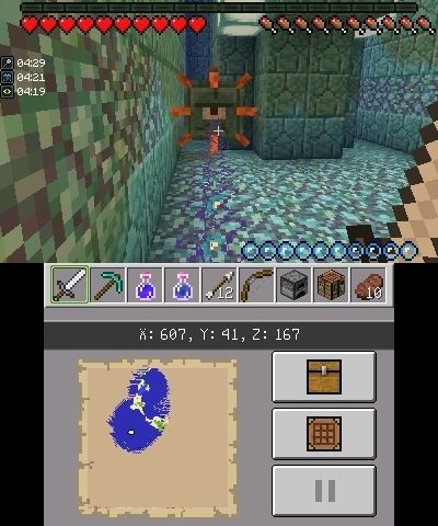 Misterios marinos y ms sorpresas en Minecraft para Nintendo 3DS Imagen 3