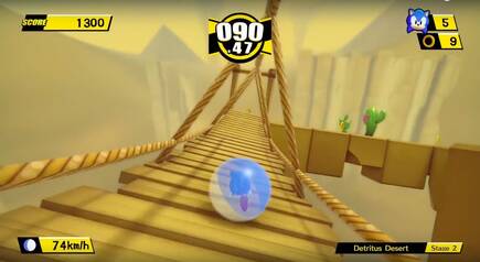 Sonic se suma a esta alocada serie de pruebas.