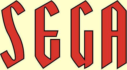 Uno de los primeros logos de SEGA.