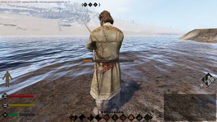 Pescando un d�a cualquiera en 'Life is Feudal MMO' para llenar nuestras tripas vac�as.