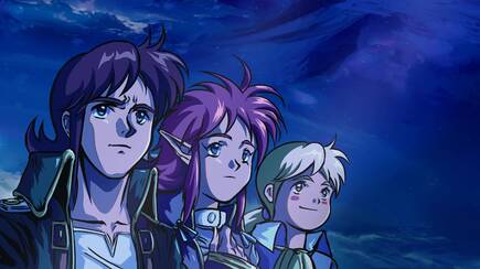 Los protagonistas de este juego de rol de estilo cl�sico.