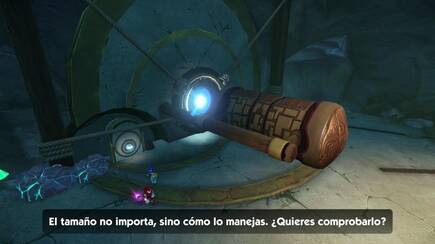 Al menos parece que alguien se lo pas� bien durante el desarrollo del juego: el guionista.