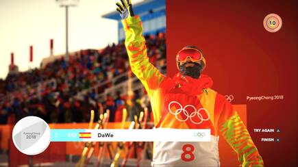 El objetivo del nuevo modo historia es convertirse en un atleta de �xito en las Olimpiadas.