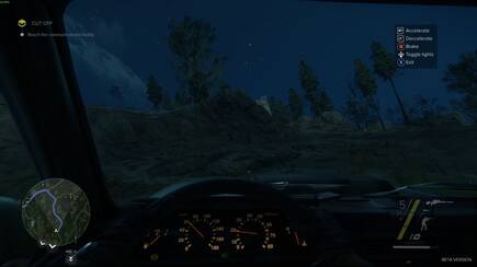 El coche nos permite desplazarnos con velocidad, aunque la conducci�n no est� muy pulida.