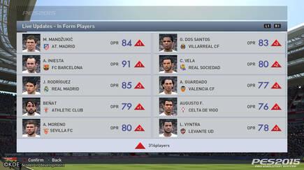 Las estad�sticas de los jugadores se actualizar�n cada semana gracias a un comit� de expertos de cada pa�s.