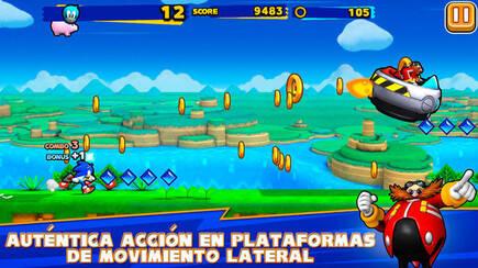 �Sonic Runners� ofrece combates contra jefes finales, enemigos y criaturas sacadas de la saga del erizo azul de SEGA.