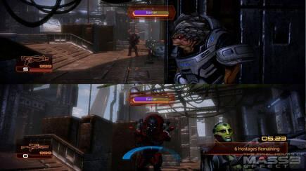 BioWare quer�a hacer un modo cooperativo de la historia de Mass Effect 3 a pantalla partida, pero el motor no rend�a bien.