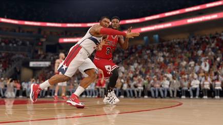 NBA Live 16 cuenta con una jugabilidad algo simple que puede ser algo favorable para ciertos usuarios.